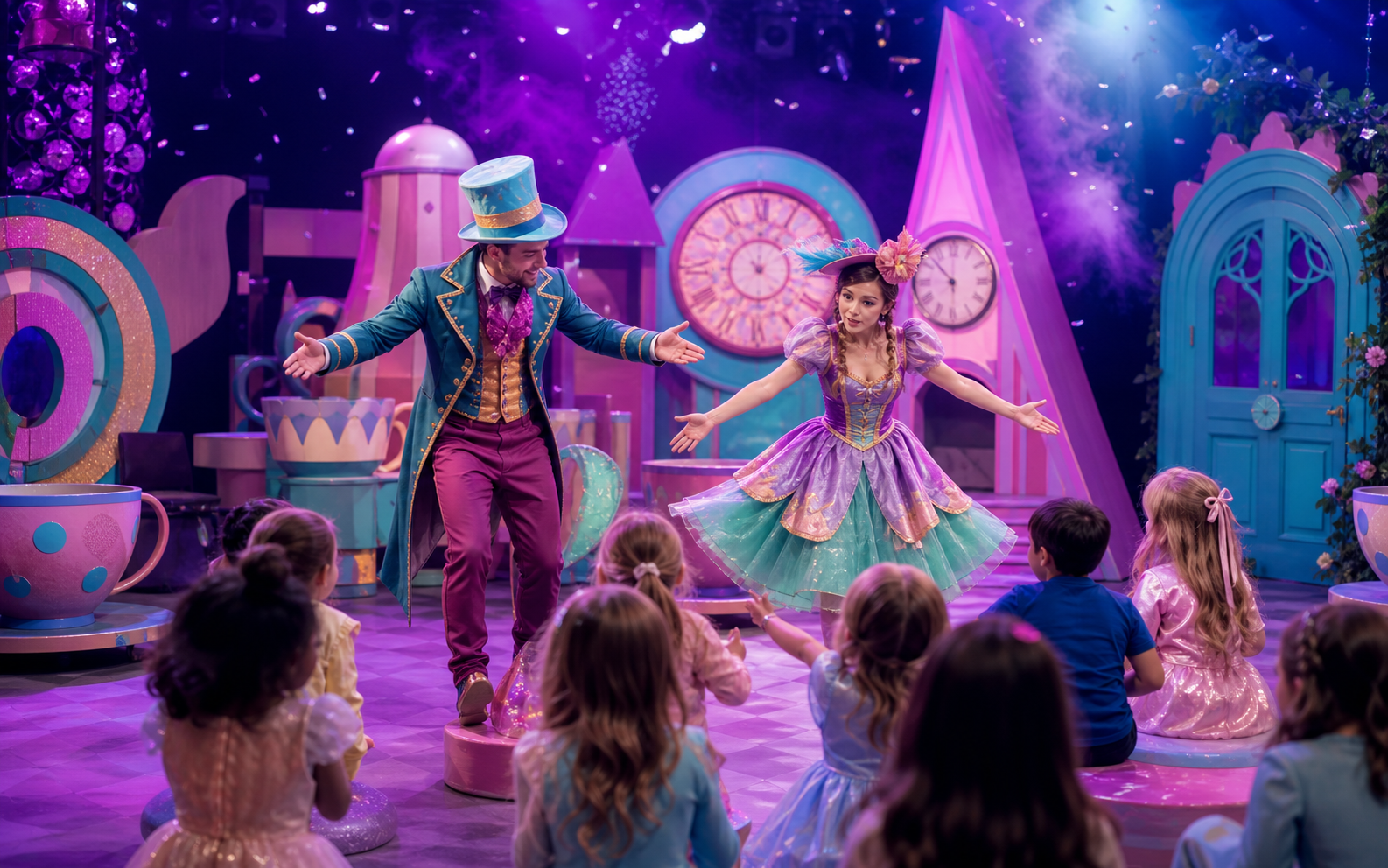 Referencia conceptual de una aventura teatral infantil